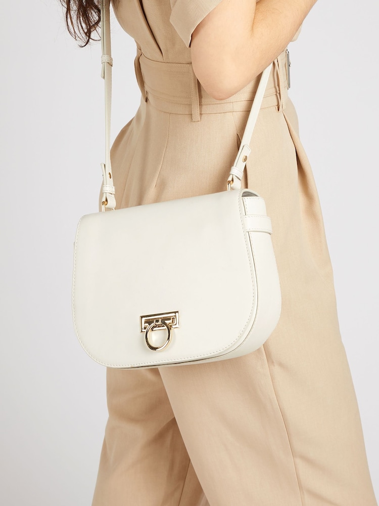 Jones Bootmaker Leather Saddle Bag - Image 1 of 1