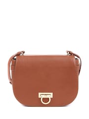 Jones Bootmaker Brown Leather Saddle Bag - Image 2 of 4