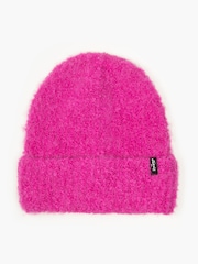 Levi's® Pink Fuzzy Beanie - Image 1 of 3