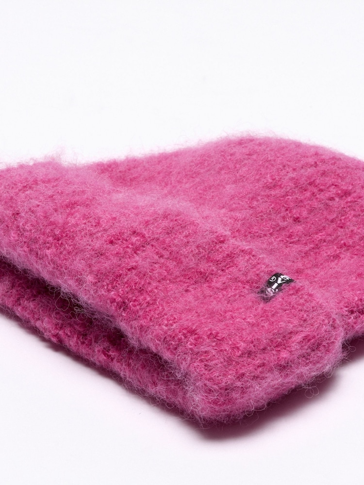 Levi's® Pink Fuzzy Beanie - Image 2 of 3