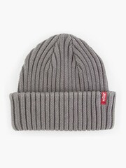 Levi's® Grey Ribbed Beanie - Image 1 of 2