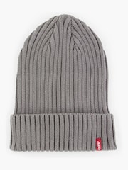 Levi's® Grey Ribbed Beanie - Image 2 of 2