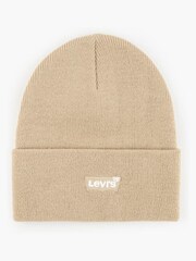 Levi's® Beige Fuzzy Beanie - Image 1 of 2