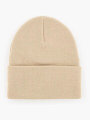 Levi's® Beige Fuzzy Beanie - Image 2 of 2