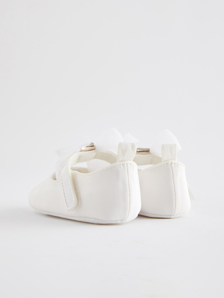 Baker by Ted Baker Baby Girls Padders Shoes With Bow - Image 3 of 5