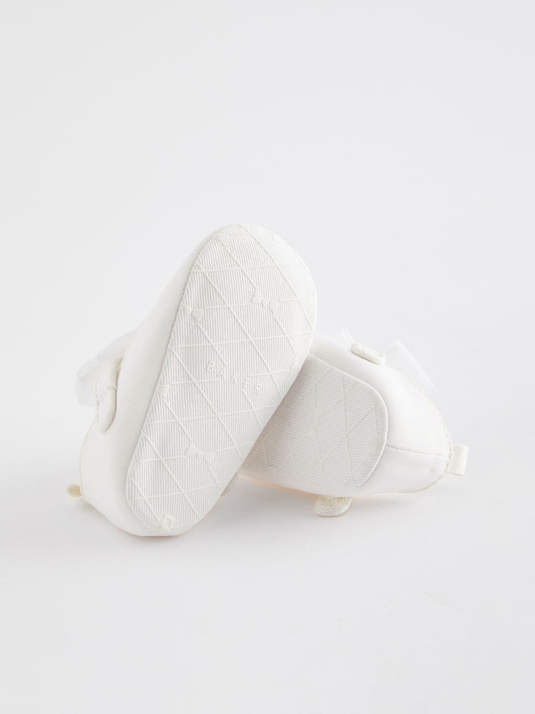 Baker by Ted Baker Baby Girls Padders Shoes With Bow - Image 4 of 5