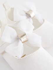 أبيض عاجي - حذاء Padders مزيّن بفيونكة للبنات من Baker By Ted Baker - صورة 5 من 5