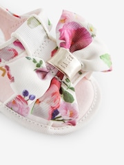 Baker by Ted Baker Baby Girls Bow Padders Sandals - Image 4 of 6