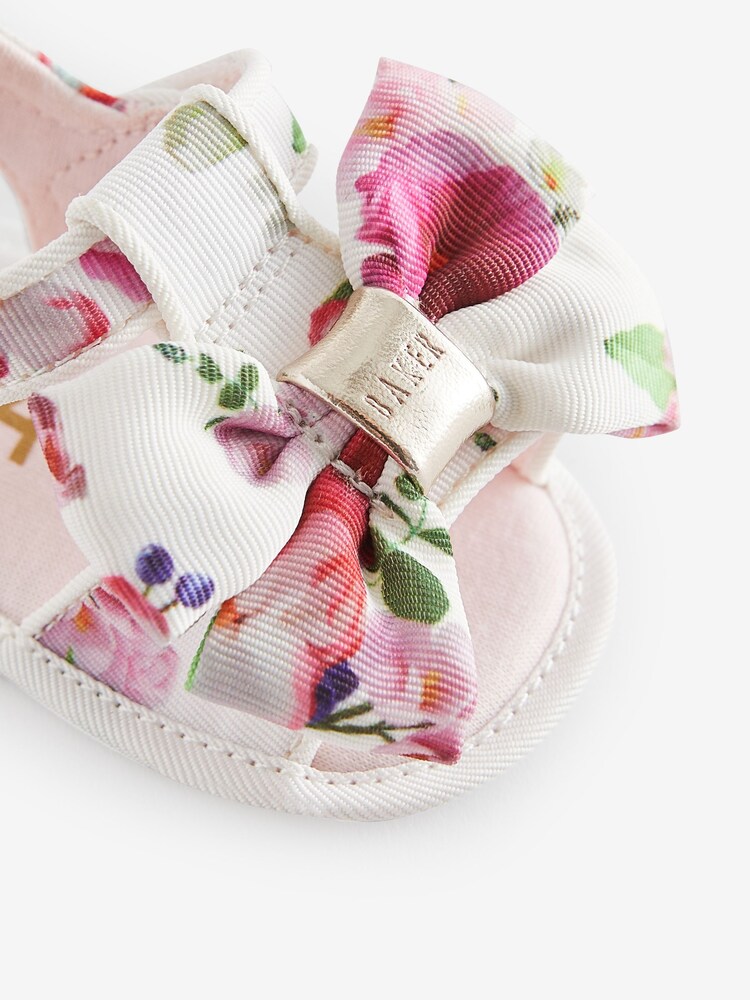 Buy Baker by Ted Baker Baby Girls Bow Padders Sandals from Next