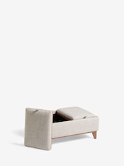 Chunky Weave Mid Natural Hayden Storage Coffee Table - Image 9 of 12