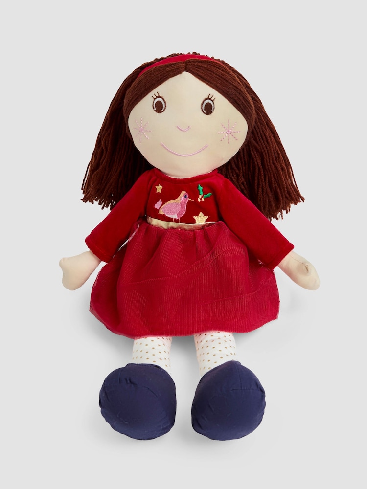 JoJo Maman Bébé Holly Rag Doll - Image 1 of 2
