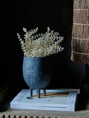 Abigail Ahern Black Dalby Planter - Image 3 of 3