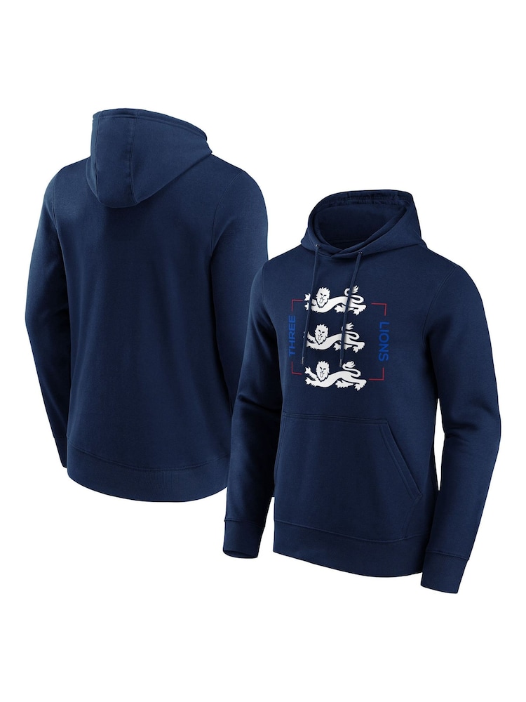 Fanatics Blue England Pitch Graphic Hoodie - Image 1 of 3