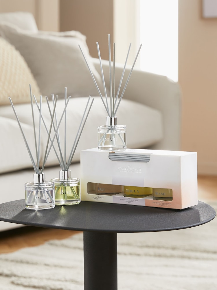 Set of 3 Collection Luxe 40ml Reed Diffuser Trio - Image 1 of 4