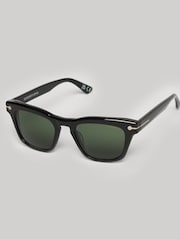 Superdry Black SDR Stamford Sunglasses - Image 1 of 4