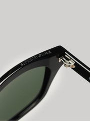 Superdry Black SDR Stamford Sunglasses - Image 2 of 4