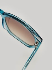 Superdry Blue SDR Sorcha Sunglasses - Image 4 of 5