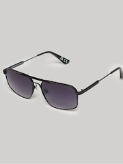Superdry Black SDR Coleman Sunglasses - Image 1 of 4