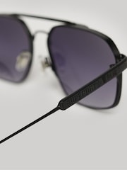 Superdry Black SDR Coleman Sunglasses - Image 2 of 4