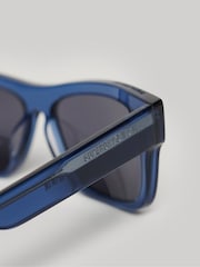 Superdry Blue SDR Alda Sunglasses - Image 3 of 5
