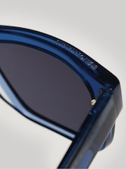 Superdry Blue SDR Alda Sunglasses - Image 4 of 5