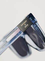 Superdry Blue SDR Garritsen Sunglasses - Image 3 of 5