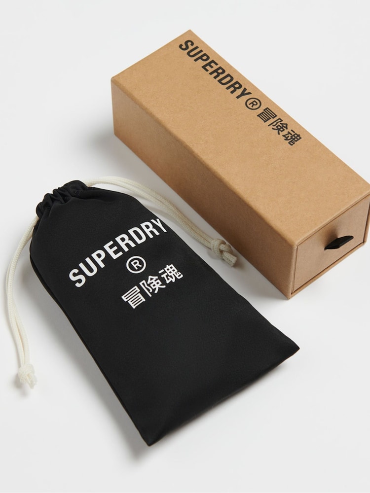 Superdry Green SDR Camberwell Sunglasses - Image 5 of 5