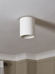 BHS White Cadiz Paintable Plaster Downlight - Image 2 of 5