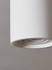 BHS White Cadiz Paintable Plaster Downlight - Image 3 of 5
