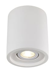 BHS White Cadiz Paintable Plaster Downlight - Image 5 of 5
