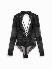 Body Boux Avenue Anoushka Negru - Imaginea 5 din 5