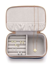 Estella Bartlett Navy Mini Jewellery Box - Image 2 of 3