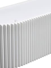 BHS White Getxo Paintable Plaster Wall Uplighter - Image 7 of 7