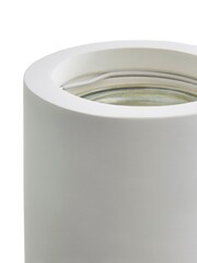 BHS White Carmona Up Down Paintable Plaster Wall Light - Image 3 of 3