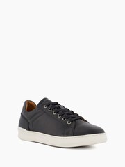 Dune London Black Toledo Clean Retro Trainers - Image 4 of 6