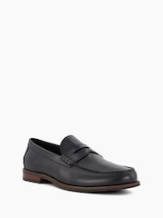 Dune London Black Chrome Samson Penny Loafers - Image 4 of 6