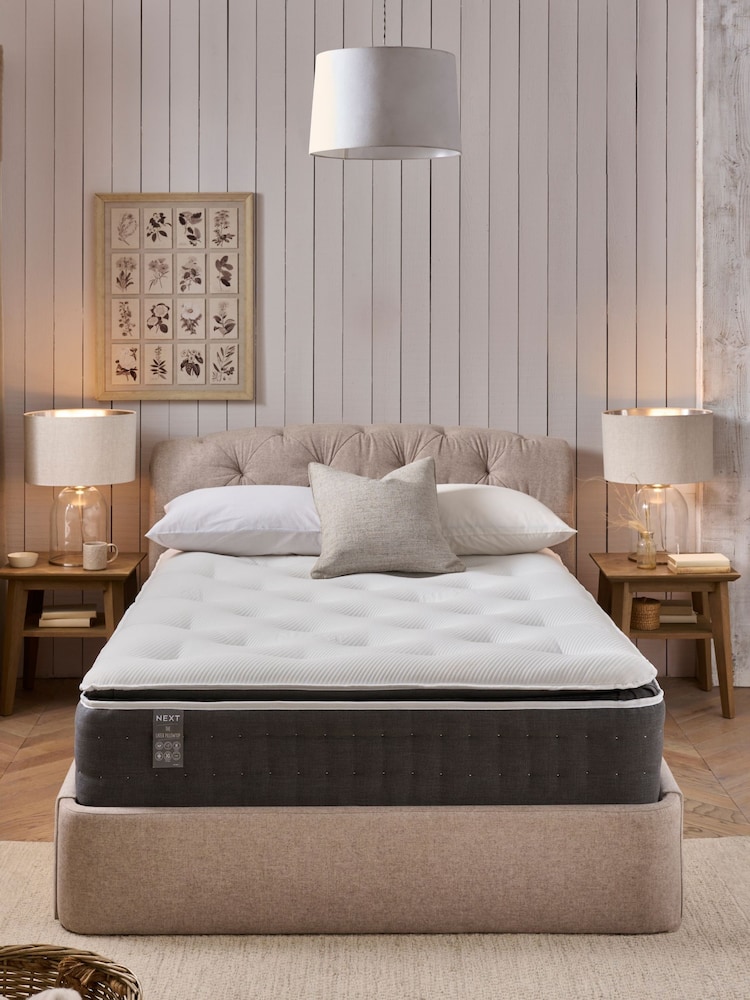 1400 Pocket Sprung Breathable Latex Opulent Medium Mattress with Pillow Top - Image 2 of 4