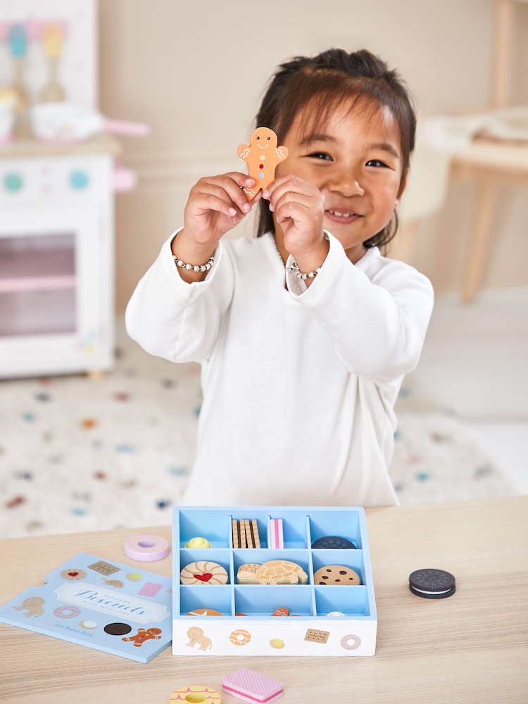JoJo Maman Bébé Wooden Biscuit Set - Image 7 of 7