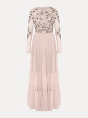 Phase Eight Pink Florence Beaded Maxi Dress - Image 6 of 6