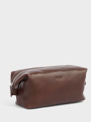Marrón - Neceser de cuero The Toby de OSPREY LONDON - Imagen 2 de 4