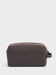 Neceser negro de piel The Jenson de OSPREY LONDON - Imagen 2 de 3