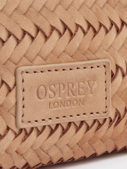 OSPREY LONDON The Joss Woven Natural Leather Coin Purse - Image 4 of 4