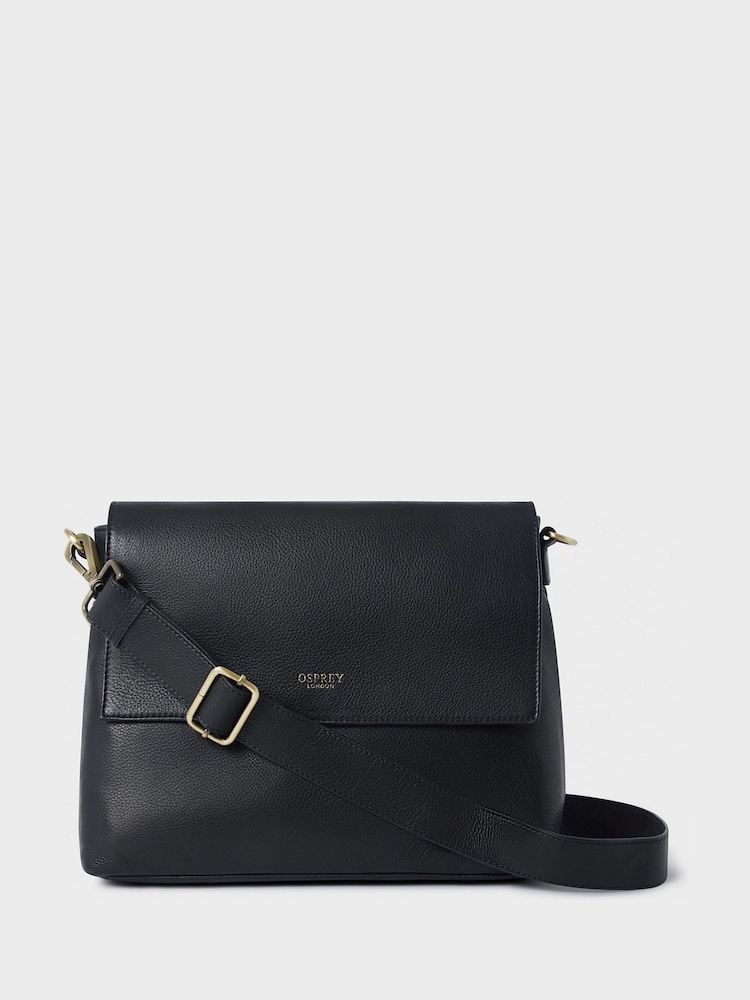 Osprey London The Runner Leather Cross-Body Bag - Image 1 of 7 Osprey London The Runner Leather Cross-Body Bag - Image 1 of 7