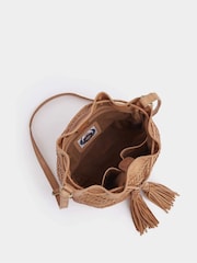 Osprey London The Joss Beuteltasche aus Leder, Natur - Bild 3 von 5