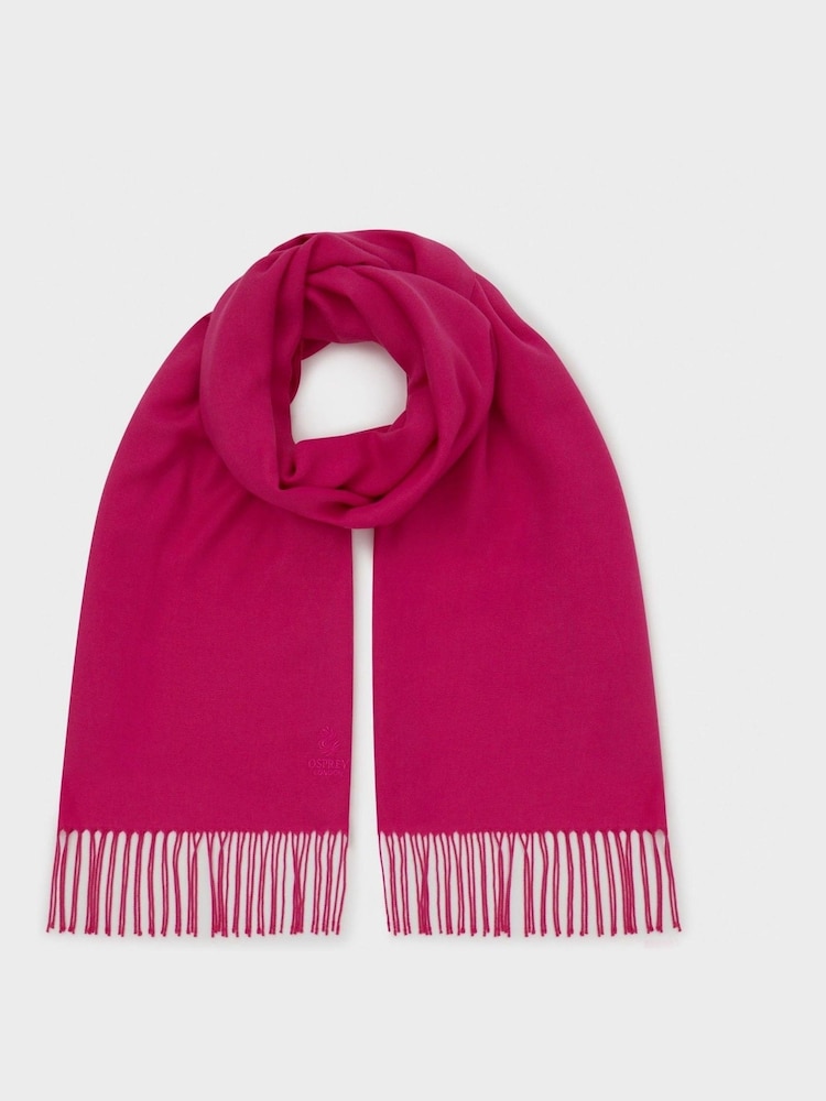 Hot Pink - OSPREY LONDON The Rainbow Wickelschal - Bild 1 von 3 Hot Pink - OSPREY LONDON The Rainbow Wickelschal - Bild 1 von 3