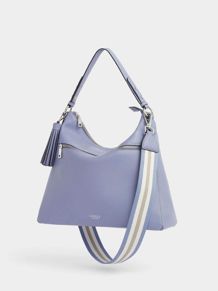 OSPREY LONDON The Stella Leather Hobo Bag - Image 1 of 4 OSPREY LONDON The Stella Leather Hobo Bag - Image 1 of 4