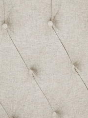 Wool Blend Natural Stone Parisian Upholstered Headboard - Image 6 of 7