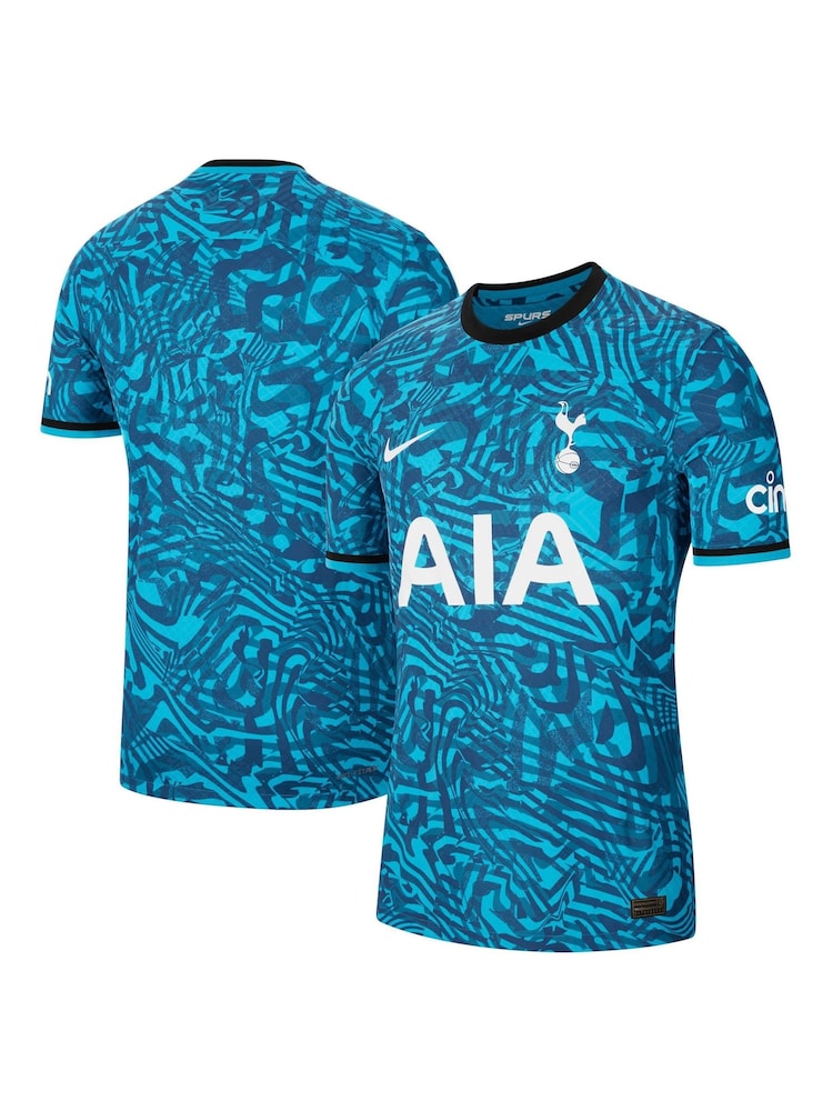 Nike Blue Tottenham Hotspur Third Vapor Match Shirt 2022-23 - Image 1 of 3