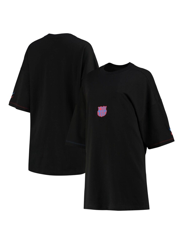 Nike Black Barcelona Oversized Top Womens - Image 1 of 3