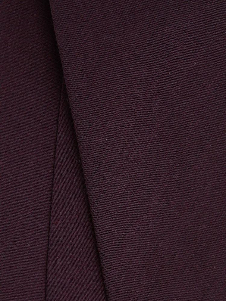 Reiss Dark Plum Molat Twill Wool Tie - Image 5 of 5